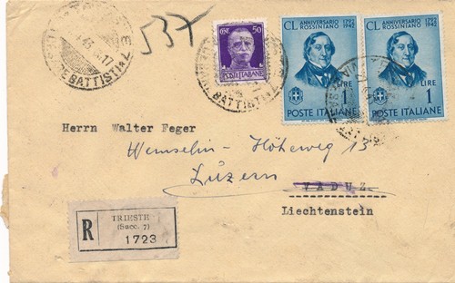 Italia regno 1943 busta - italia,