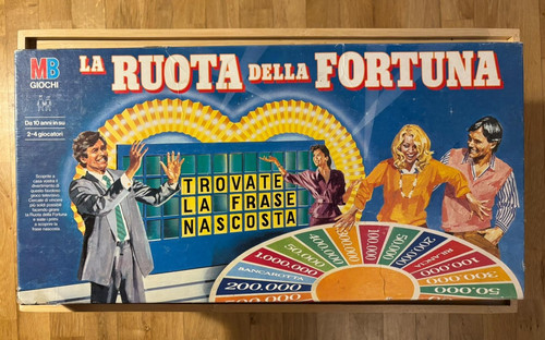 Ruota della fortuna prima - fortuna,