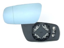 Vetro Specchietto Specchio Sinistro Blu Riscaldato Adatto A per Golf 4 Passat 3B