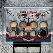 2025 Leaf Bronx Legacy 8 Relic Jeter, Pettitte, Rodriguez, Rivera, Matsui /35