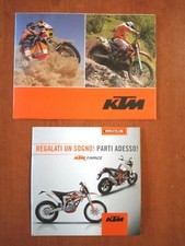 Brochure,depliant,catalogo,poster MOTO KTM produzione 2005 cross enduro strada