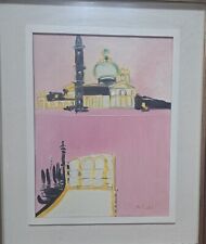 REMO BRINDISI " Venezia " dipinto a olio su tela 30 x 40  datato 1972