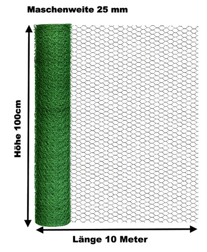 Filo per conigli verde - 100, cm