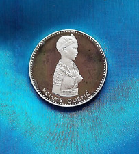 DAHOMEY BENIN  500 FRANCHI 1971 10° ANN INDIPENDENZA Quemé SILVER COIN Proof Unc