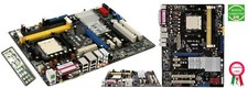SCHEDA MADRE SOCKET AM2 ASUS M2N-E SLI + CPU AMD DUAL CORE + 8 GB RAM