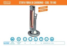 Vinco stufa in fibra di