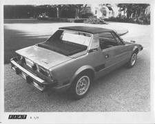 1978 Fiat X 1/9 Press Photo