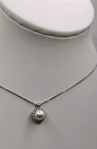 Collana con perla naturale - collana,
