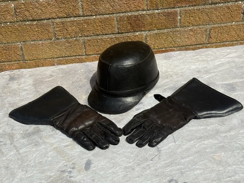 Vintage motorcycle helmet - motorcycle,