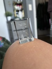 Cubo rettangolare in cristallo