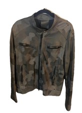 Giacca biker uomo grigio