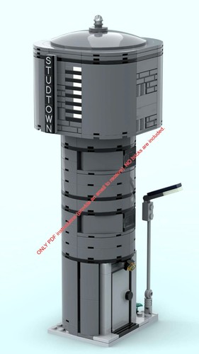 Lego moc stud - lego, tank