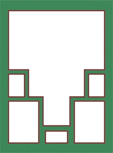 Cornice scatola ombra maglia