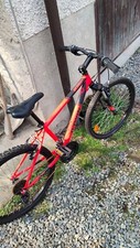 Bicicletta da ragazzo/uomo Mountain bike 24" colore arancio/nero 