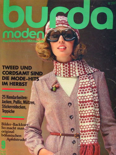 Vecchio quaderno moda - quaderno, burda