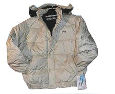 Blouson Duvet Oie Schott Beige