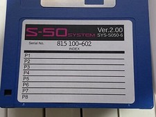 ROLAND S-50 Sistema operativo