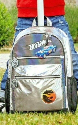 Zaino scuola hot wheels nuovo - scuola,