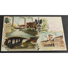 Cartolina Arsenale di Costruzione di Torino