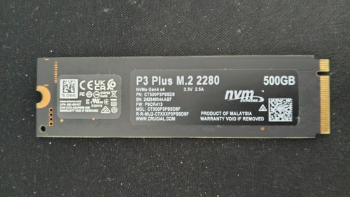 Crucial plus 500gb ssd - plus,