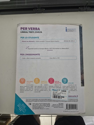 Per verba lingua testi - per, verba.