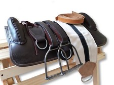 Sella per cavalli senza alberi