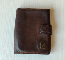 Belstaff-Pelle-Malenotti-Vintage-Porta Carte Di Credito-Credit Card Holder-Rare-