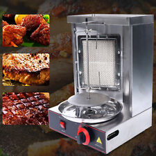 Macchina a gas GPL Shawarma, D?ner Kebab giroscopio grill acciaio inox polli da carne verticale!
