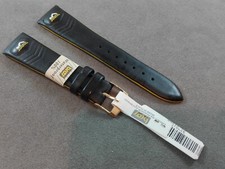 CINTURINO 20 mm NERO WATERPROOF SUBACQUEO GOMMA 3 STRATI rif.AE20