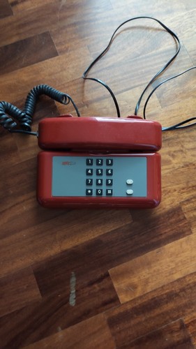 Telefono sip sirio - telefono, rosso