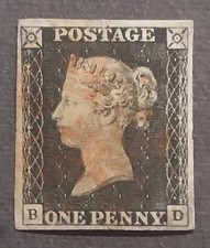 Penny Black 1840 francobollo