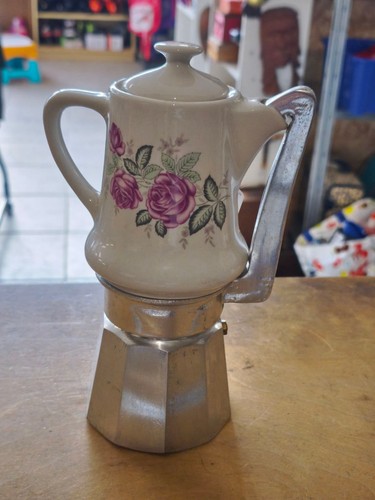 Caffettiera con bricco - caffettiera,