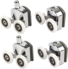 Set Di 4 Rulli Doppi per Porta