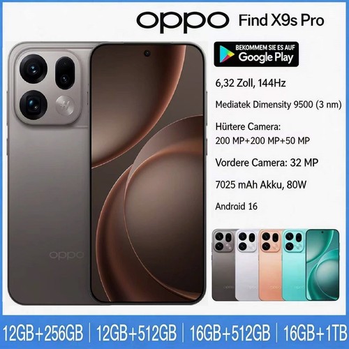 Smartphone oppo find x9s pro - find,