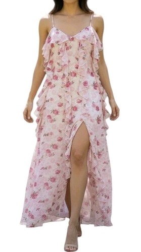 Maxi abito donna - , rosa