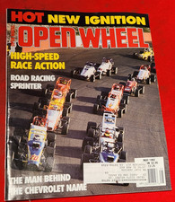 OPEN WHEEL MAGAZINE.   VOL 12  #5 ,  MAY   1992.     4w6