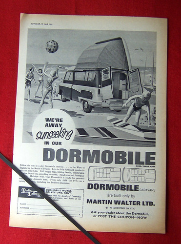 Bedford dormobile camper van - dormobile,