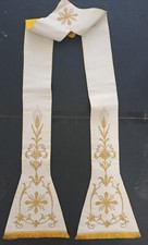 STOLA  DI COLORE ECRU' A