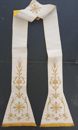 Stola colore ecru - stola, a