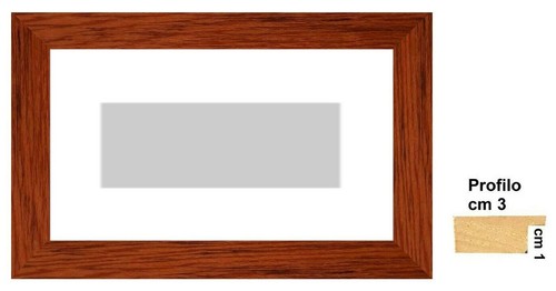 Cornice legno ciliegio - cornice,
