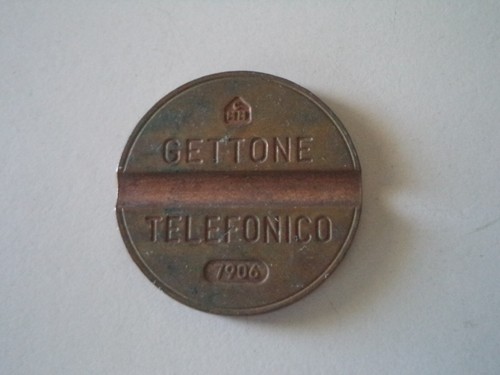 Gettone telefonico 7906 cmm - telefonico,
