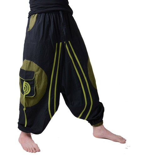 Pantalone harem hippie uomo