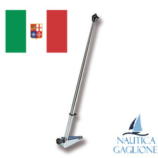 ASTA BANDIERA IN ACCIAO INOX +