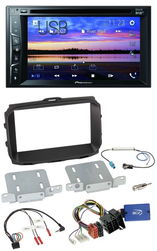 Pioneer bluetooth 2din usb dvd - pioneer,