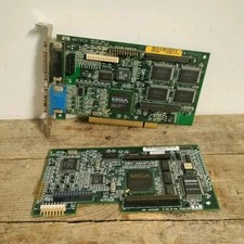 MATROX 644-03 VIDEO GRAPHICS CARD VGA PCB Computer Vintage Raro! 