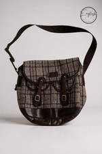 Borsa Barbour Check/Pelle Tarras 