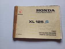 Honda XL 125 1983 catalogo