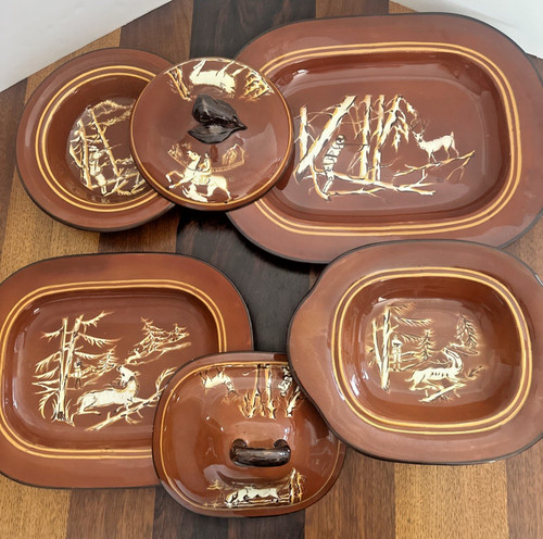 Servizio piatti ceramica