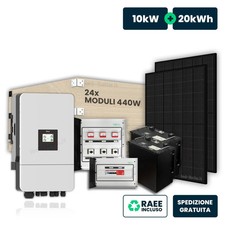 Kit fotovoltaico trifase - fotovoltaico, 10kw
