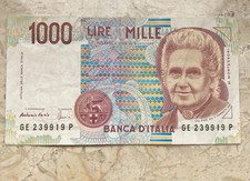 Lotto 11 Banconote 1000 Lire